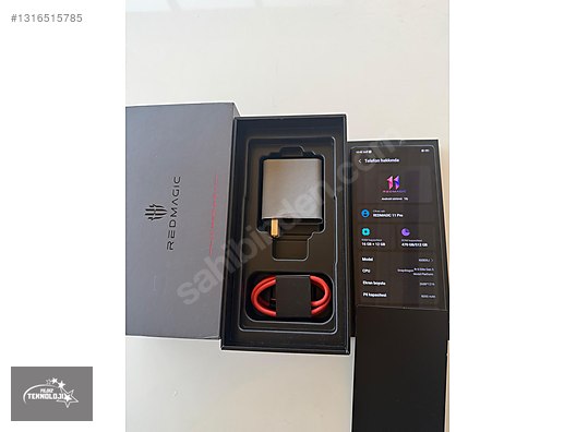 512 GB Siyah ZTE Nubia Red Magic 11 Pro Cep Telefonu - 1316515785