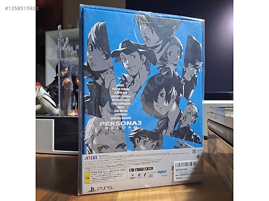 Sıfır Persona 3 Reload Collector's Edition - Limited Box PS5 on