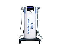 SATEN YÜZ VE VUCUT GERME CİLT BAKIM CIHAZI RF İKİ KOLLU İTHAL