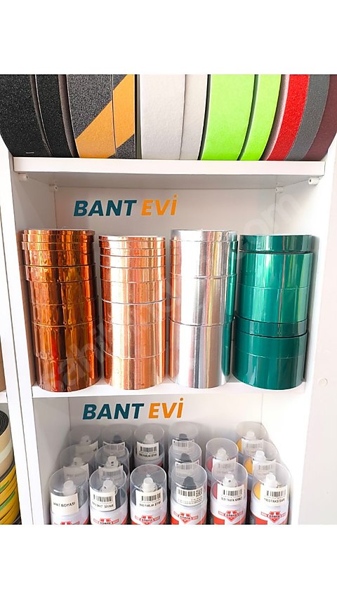 Yüksek Isıya Dayanıklı Bant Bakır Kapton İletken Cam Elyaf Bant