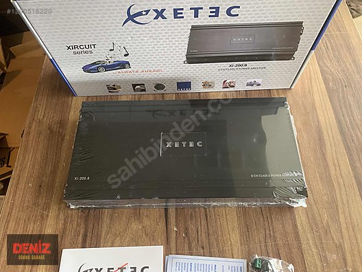 Amfi / Xetec 8 Kanal Amfi Xİ-200.8 4 ohm 8x200 Rms 2 ohm 8x300 Rms