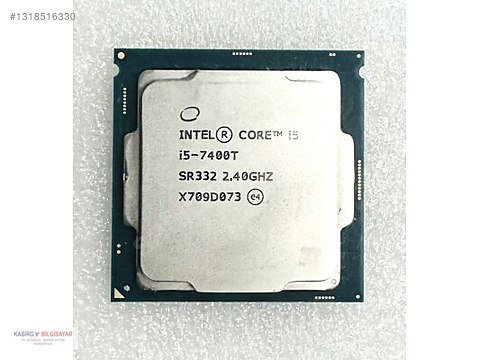 Intel Core i5-7400T Masaüstü İşlemci 6M Cache Turbo 3.00 GHz