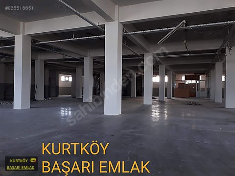 Pendik Kurtkoy De 500 M2 Duz Ayak Vincli Kiralik