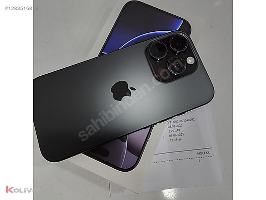 İkinci El 256 GB Apple iPhone 16 Pro iOS Cep Telefonu
