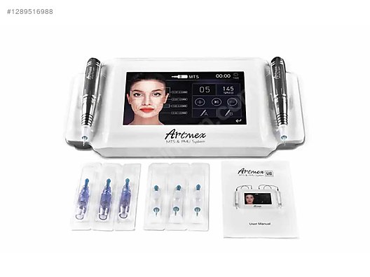 コスメ16点セット Artmex v8 Kalıcı Makyaj ve Dermapen Cihazı - Kalıcı Makyaj