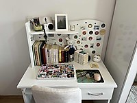 Beyaz Çalışma Masası