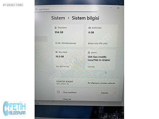 Used & Brand New Items / Gaming & Gamers Exclusive / Gaming PC / Gaming Laptop / Acer