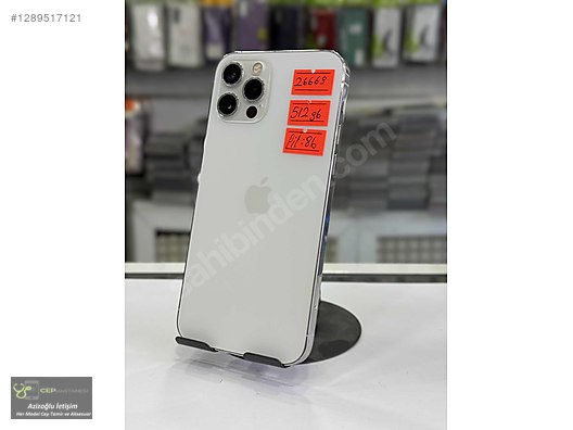 12 iPhone Apple Pro KUTU KAPALI [SIFIR 256GB MAX 12PRO / Max Pro 12 iPhone / Apple 本体 ホワイト 携帯電話本体