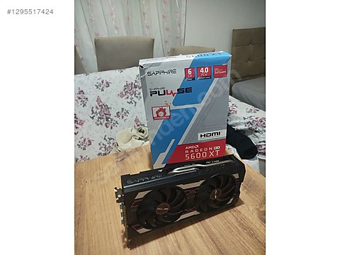 sapphire RX5600xt Temiz, SABİT 52 DERECE sahibinden.comda - 1295517424