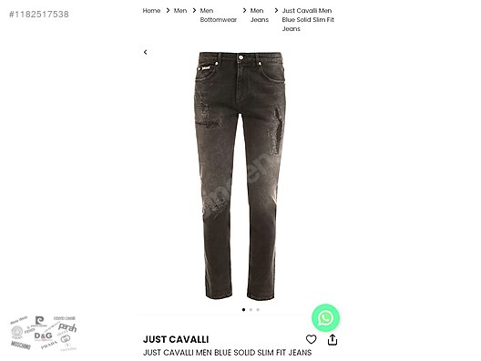 Jean roberto cavalli homme sale