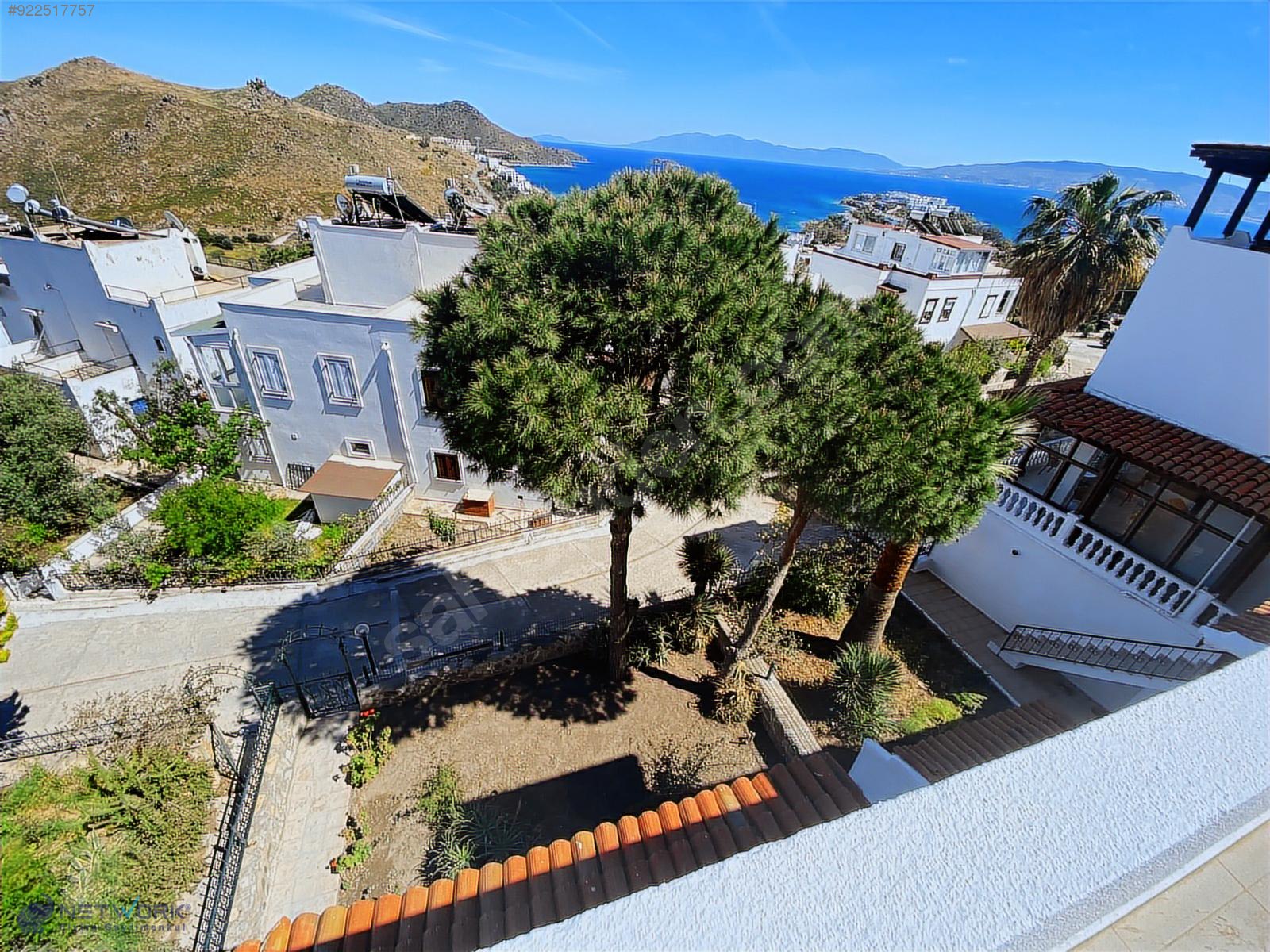 Bodrum Akyarlar Satılık Denize 4OO mt Mesafede Müstakil Villa Satılık