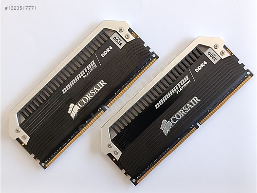 Corsair Dominator Platinum 16GB (2x8GB) DDR4 Premium Kit - Temiz