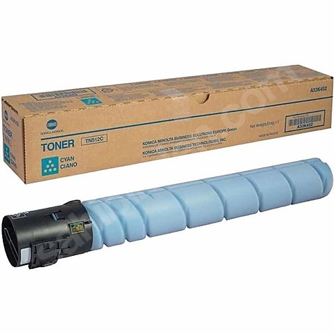 Orijinal TN 512 C Konica ve Develop için Toner