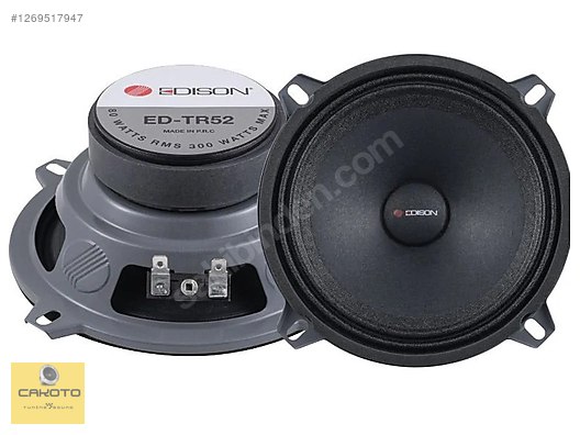 Hoparlör / Midrange / EDİSON ED-TR52 300W 13CM MİDRANGE TAKIMI