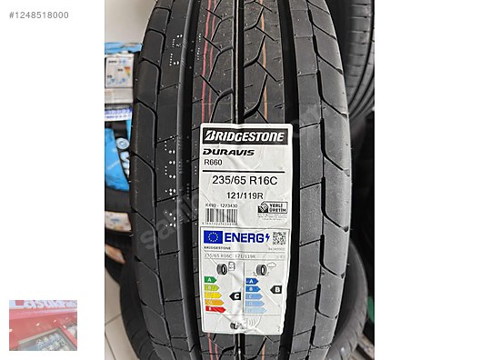 235/65/16C BRİDGESTONE DURAVİS R660 12 KAT KAMPANYALI 8000 TL