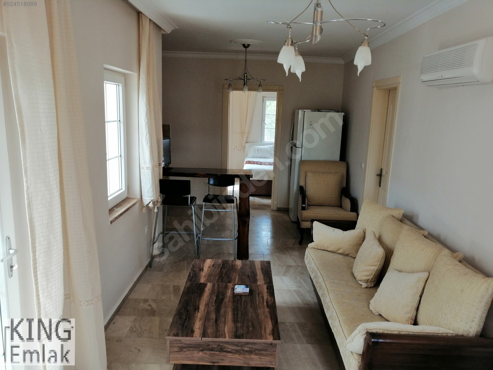 Dalyan merkezde site içerisinde eşyalı kiralık daire. Kiralık Daire