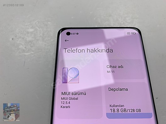 İkinci El ve Sıfır Alışveriş / Cep Telefonu & Aksesuar / Cep Telefonu / Xiaomi / Mi 11