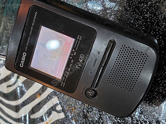 CASIO TV-C103 コンパクトモニター 旧車 Casio / ORJİNAL CASİO CEP TV'Sİ PİLLİ ÇAIŞIR DURUMDA on sahibinden