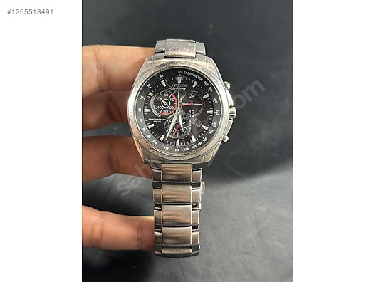 100周年シニア(メタリック) Citizen / Citizen Kronograf WR100 10Bar Paslanmaz Çelik Kol Saati