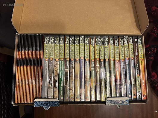 BBC Vahşi Yaşam Belgesel DVD Seti - 24 Adet Tam Set (Kutulu