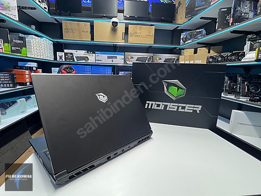 Intel Core i7 Monster Oyuncu Laptop - 1324519215