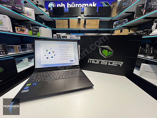 ラブブ Intel Core i7 Monster Oyuncu Laptop - 1324519215