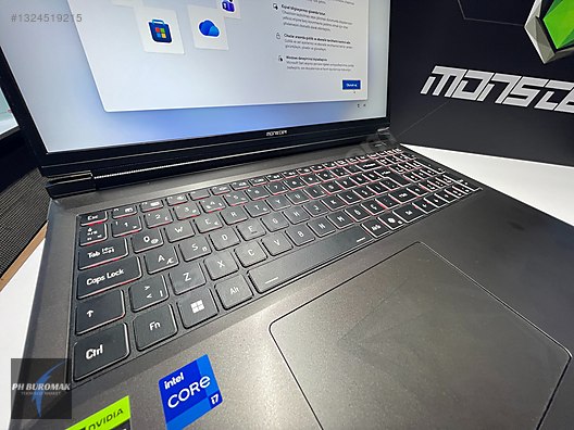 Intel Core i7 Monster Oyuncu Laptop - 1324519215