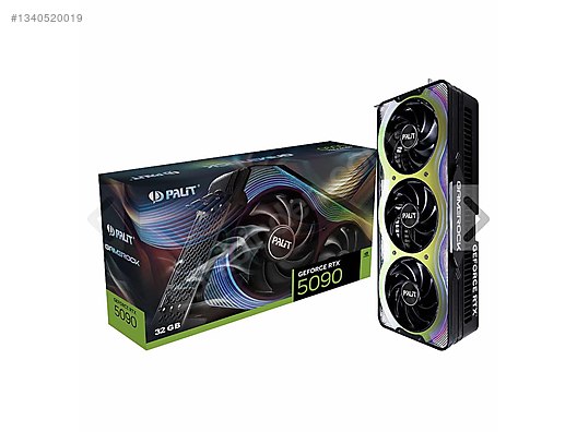Palit RTX 5090 GameRock OC 512 Bit GDDR7 32 GB Ekran Kart