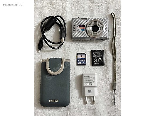 Compact / BenQ / AE220 / BenQ AE220 16 mp 5x zom 4 gb SD kart+orj