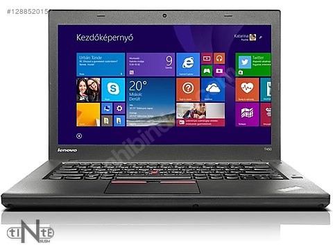 Lenovo / Lenovo ThinkPad T450 intel i5-5.Nesil 8GB Ram 256GB SSD