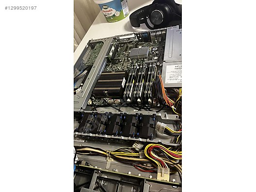 HP Proliant dl320 g6 1u server 48gb ram xeon x5670 cpu sahibinden