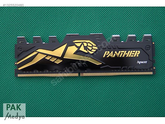 Apacer Panther 8 GB 3200 MHz CL16 AH4U08G32C28Y7GAA-1 DDR4 Ram