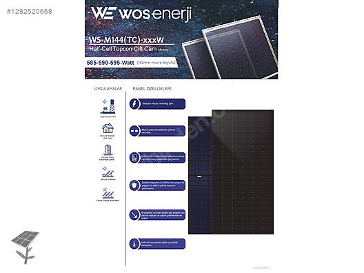 Used & Brand New Items / Garden & Home Improvement / Home Improvement / Heating / Solar Panel System