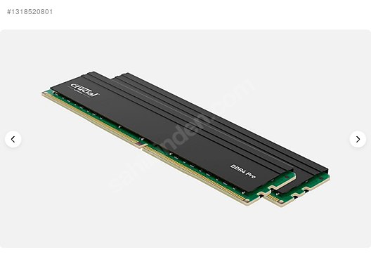 CRUCİAL PRO 32GB (2 X 16GB) 288-PİN DDR4 3200 MASAÜSTÜ RAM