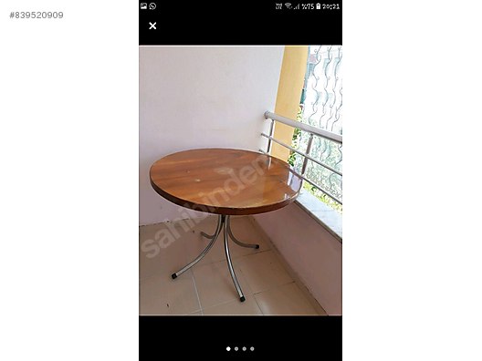 Acil Satilik Pazarliksiz Son Fiyat Yuvarlak Masa Masa Fiyatlari Ve Yemek Odasi Mobilyalari Sahibinden Com Da 839520909