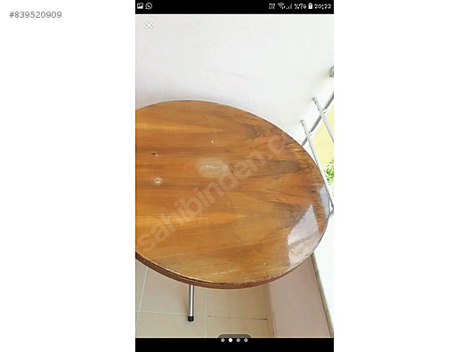 Acil Satilik Pazarliksiz Son Fiyat Yuvarlak Masa Masa Fiyatlari Ve Yemek Odasi Mobilyalari Sahibinden Com Da 839520909