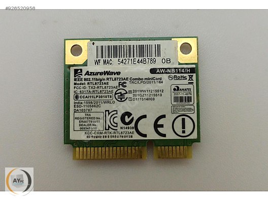 what is azurewave bluetooth card used for