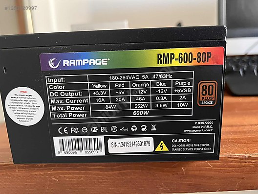 Used & Brand New Items / Computers / Desktops / Desktop Components / Power Supplies