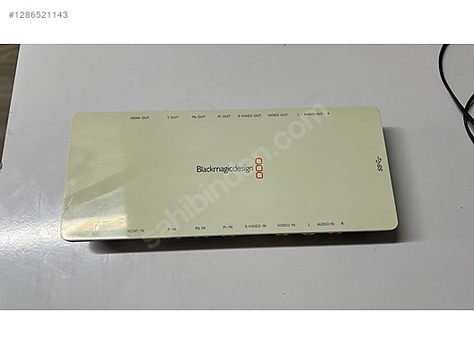 BLACKMAGİC INTENSİTY SHUTTLE USB 3.0 CAPTURE CARD on sahibinden