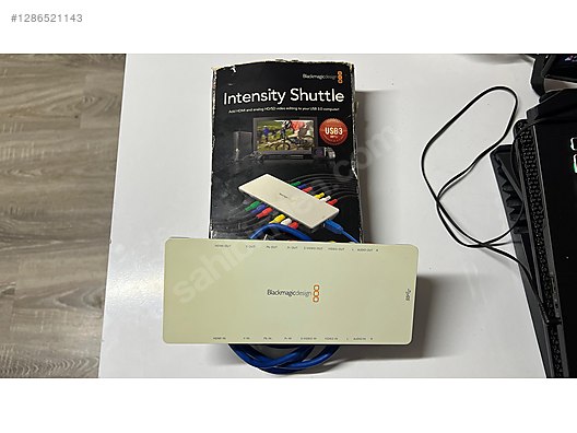 BLACKMAGİC INTENSİTY SHUTTLE USB 3.0 CAPTURE CARD on sahibinden
