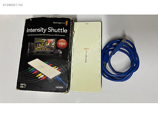 BLACKMAGİC INTENSİTY SHUTTLE USB 3.0 CAPTURE CARD sahibinden.comda