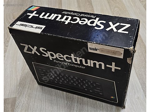 Sinclair Zx Spectrum+, kutulu oyun yükleyici kaset,yenilenmiş