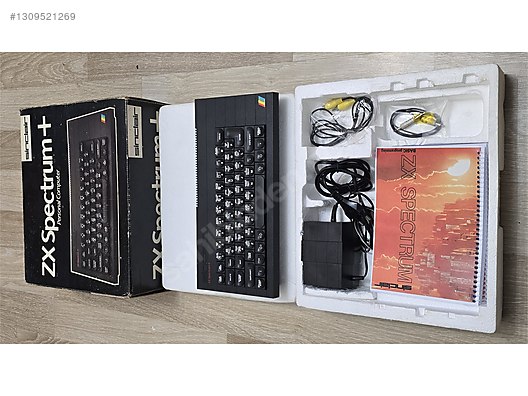 Sinclair Zx Spectrum+, kutulu oyun yükleyici kaset,yenilenmiş