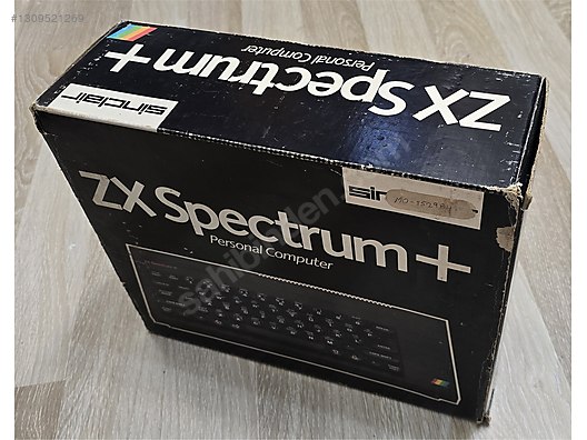 Sinclair Zx Spectrum+, kutulu oyun yükleyici kaset,yenilenmiş