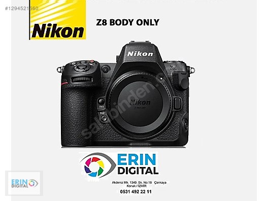 Aynasız / Nikon / Z8 / Nikon Z8 Body - SIFIR KAPALI KUTU