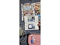 nintendo ds i + 3 oyun + kılıf