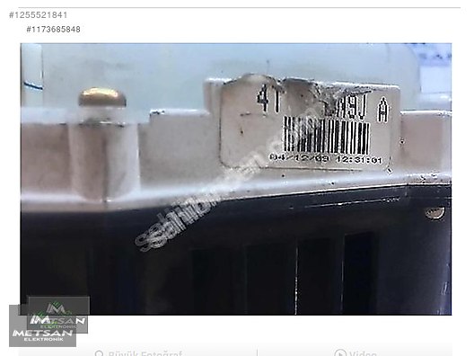Otomobil & Arazi Aracı / Elektrik / 4TBN9JA MAZDA-3/04 KM GÖSTERGE