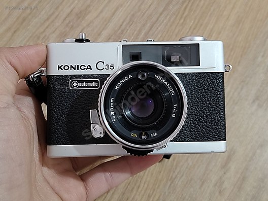 35mm Filmli Kompakt / Konica / Konica C35 Automatic Analog