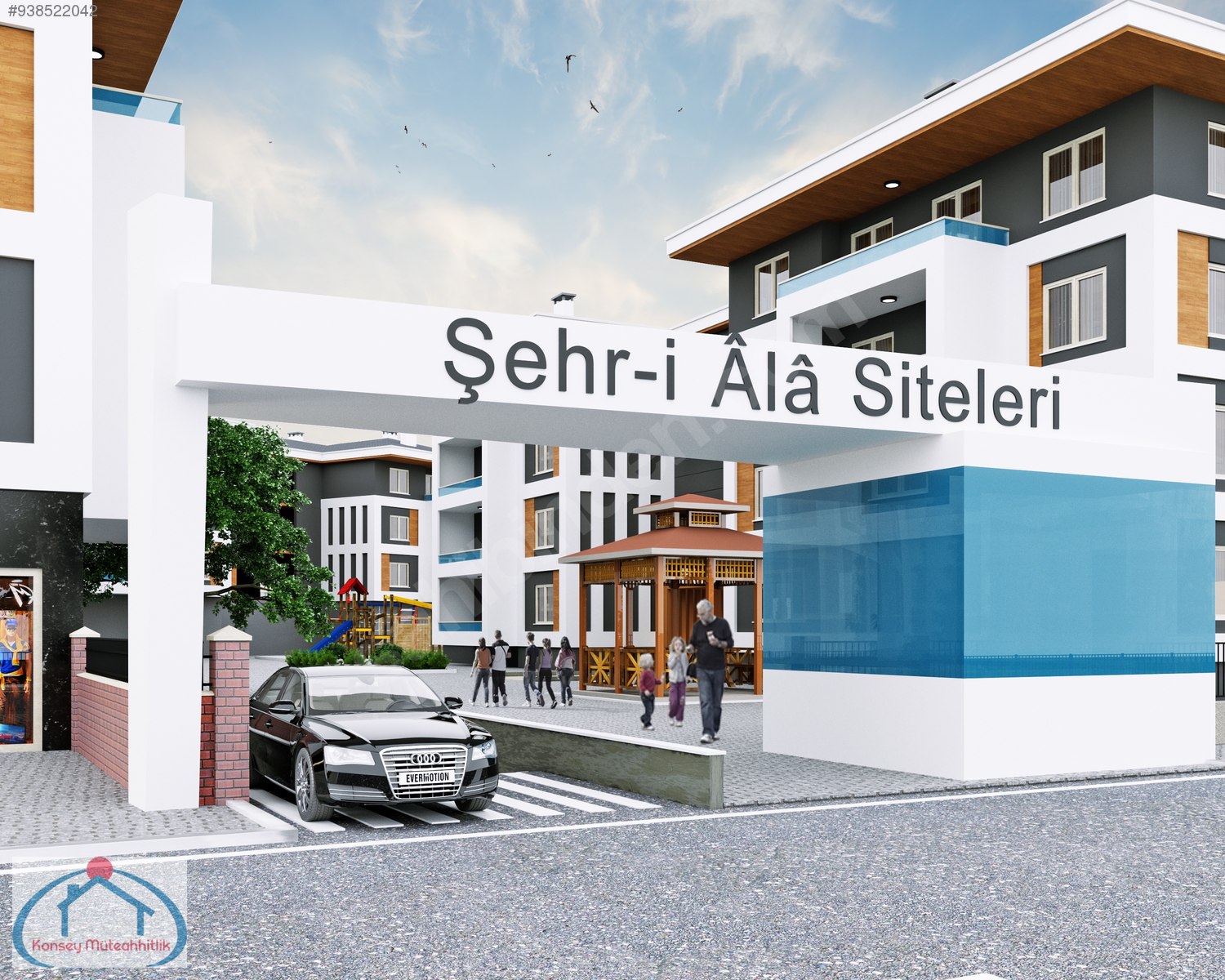 BOZKIR ŞEHRİ ALA SİT. YAPIMI DEVAM EDEN LÜKS 2+1 DAİRELER Satılık