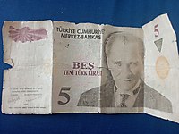 Koleksiyonerler için 2005 tarihli 5 tl